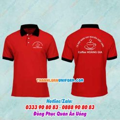Áo Nhân Viên Quán Cà Phê | Dịch Vụ in Áo Theo Yêu Cầu Gò Vấp Tphcm