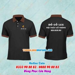 Áo in Logo Đồ Gỗ Lee | Công Ty may Đồng Phục Chất Lượng Tphcm