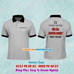 Áo Đồng Phục Cty Phúc Nhân | Dịch Vụ in Áo Theo Yêu Cầu Tphcm