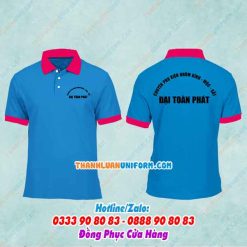 Áo Polo Đồng Phục Nhôm Kính Đại Toàn Phát | in Hình Lên Áo Tphcm