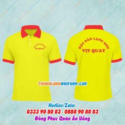 Đồng Phục Quán Ăn Vịt Quay | Áo In Tên Theo Yêu Cầu Gò Vấp Tphcm