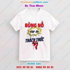 Đồng Phục Nhóm Màu Trắng | in Áo Du Lịch, Sự Kiện, Quảng Cáo Tphcm