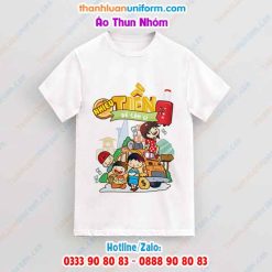 Áo Phông Nhóm Màu Trắng | Xưởng in Áo Chuyển Nhiệt Gò Vấp Tphcm