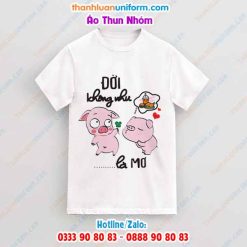 In Áo Phông Màu Trắng | May Đồng Phục Áo Phông Công Sở Tại Tphcm