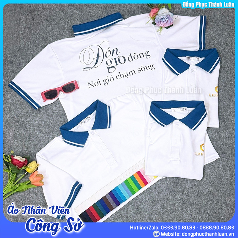 đặt may áo thun đồng phục
