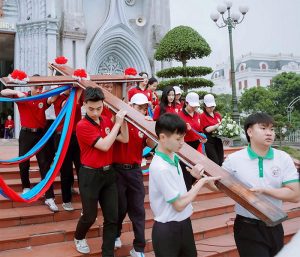 may áo giáo xứ đồng nai